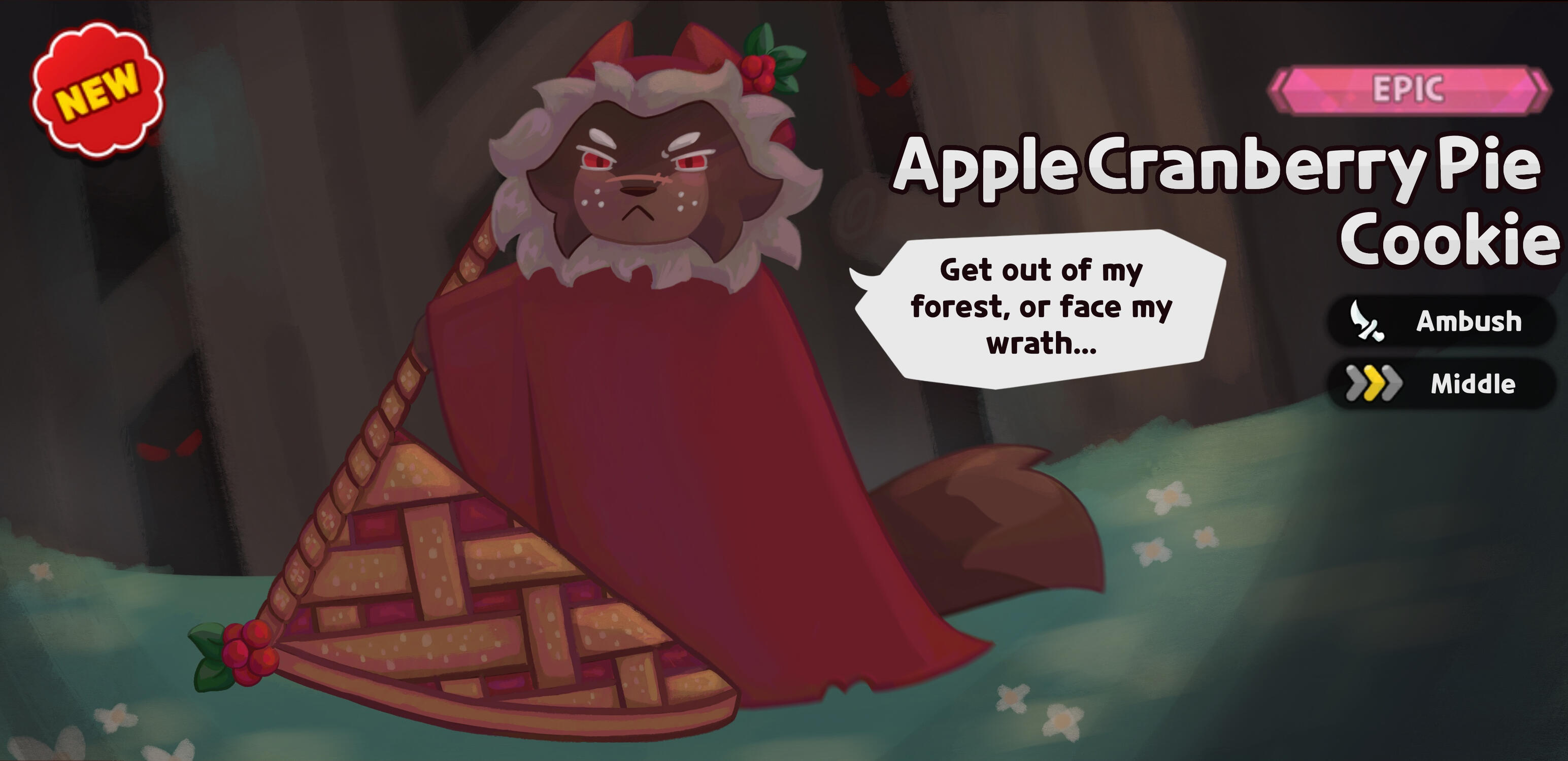 Fan-made Cookie Run Kingdom Character Card