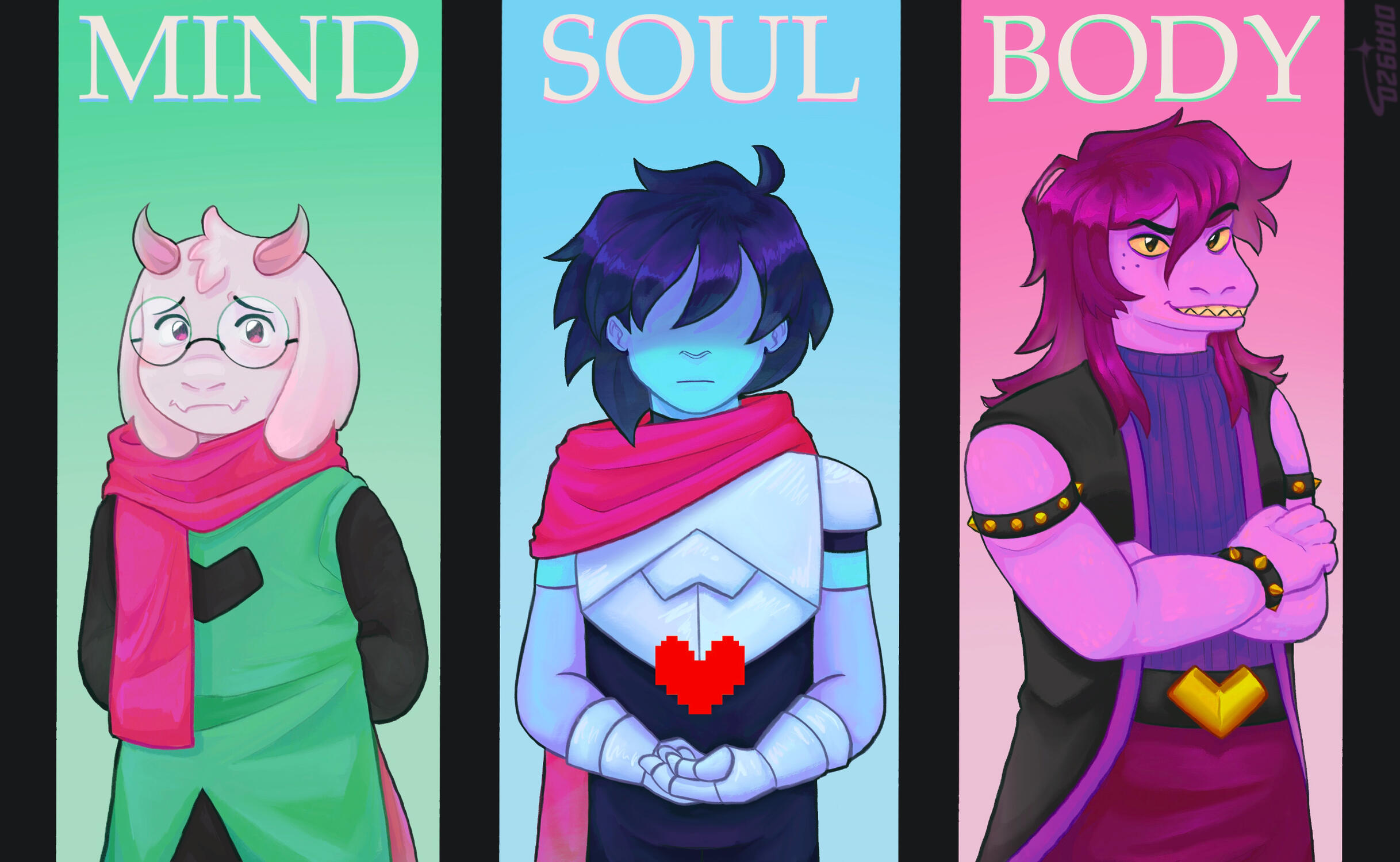 Mind, Soul, &amp; Body — Deltarune