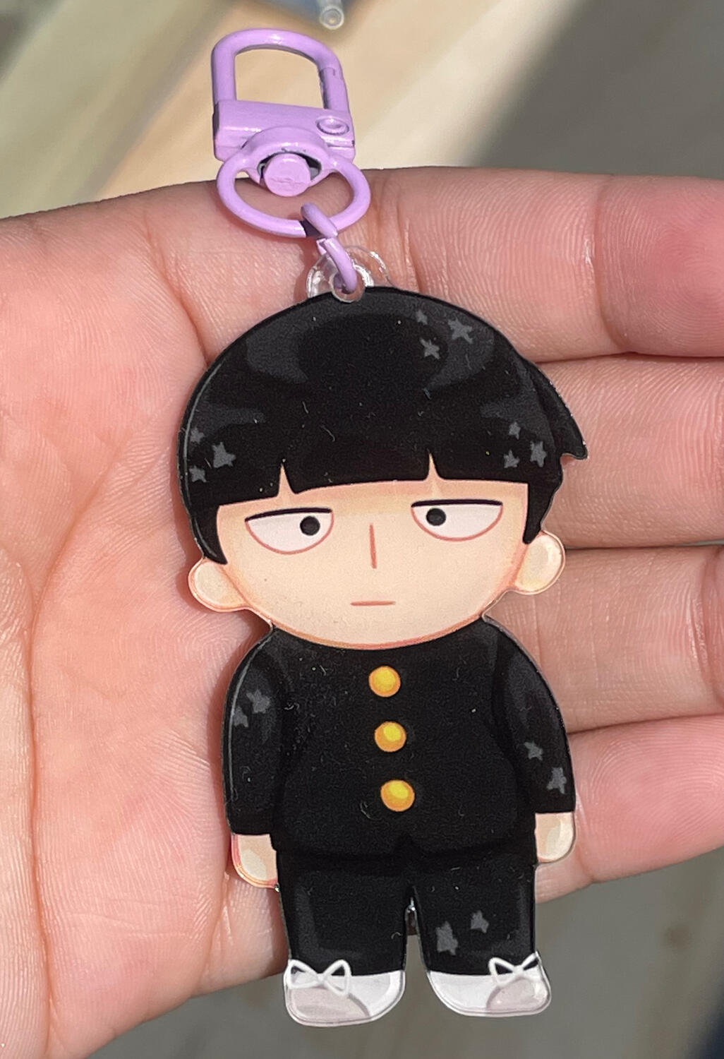 Mob Plush Keychain — Mob Psycho 100