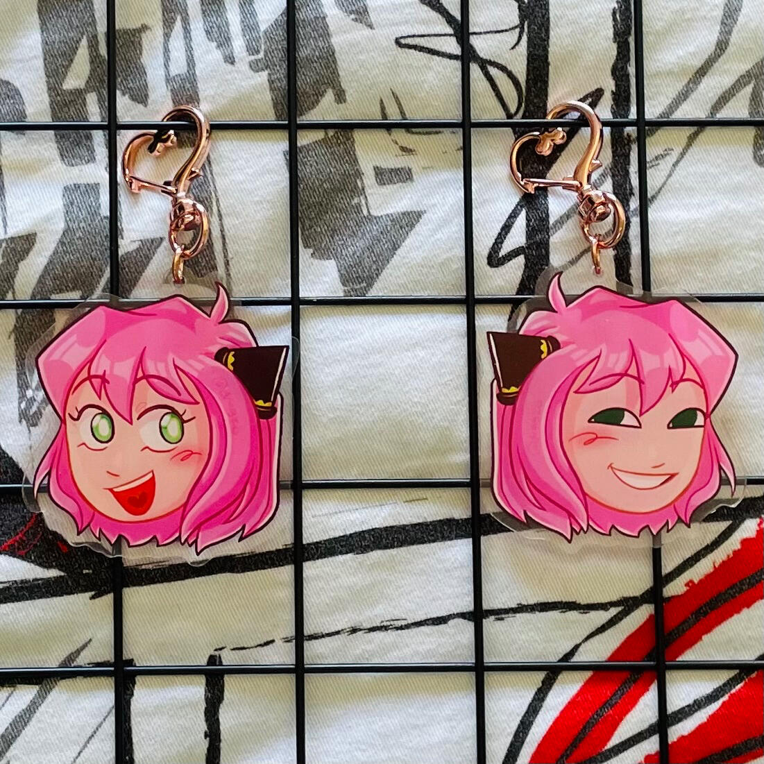 Double-sided Anya Keychain — SpyxFamily