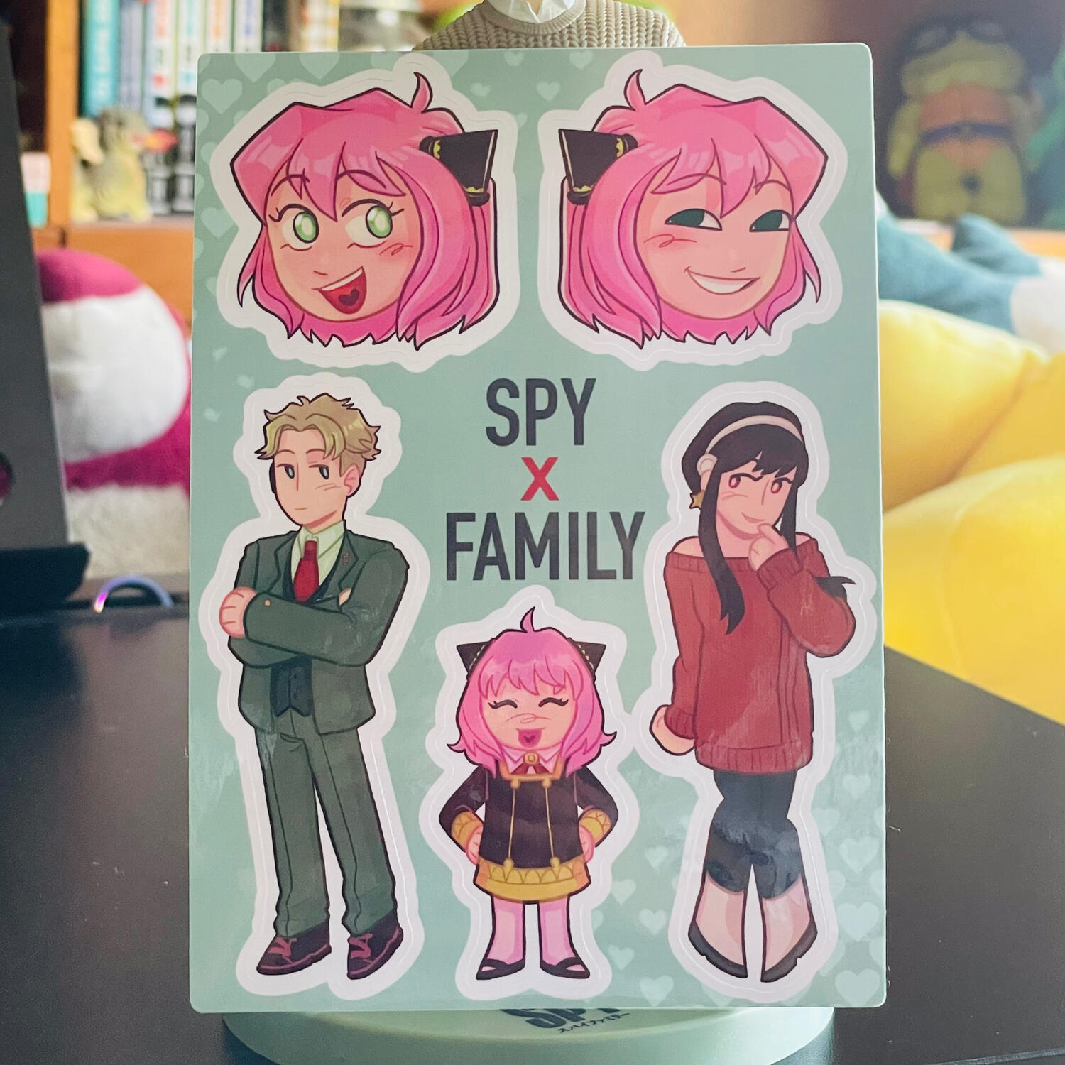 SpyxFamily Sticker Sheet